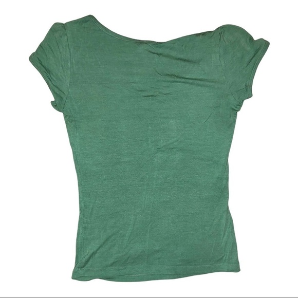 Y2K Lapis Mint Green T-Shirt Size M - Picture 2 of 5